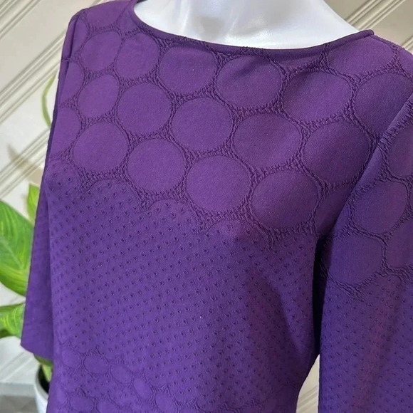 Julia Jordan Purple Midi Dress Size 10 - Picture 1 of 16